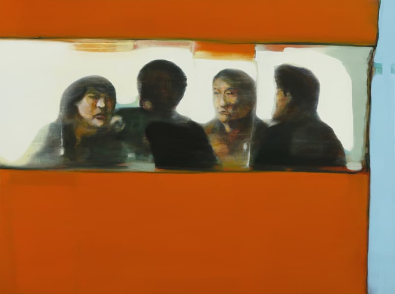 송기창, 뒷담화, 97x130cm, Oil on Canvas, 2015