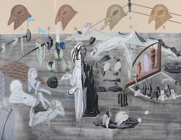 박경률, <당신의 질량>, 2014, 캔버스에 유채, 112x146cm Park Kyungryul, Your Mass, 2014, oil on canvas, 112×146㎝
