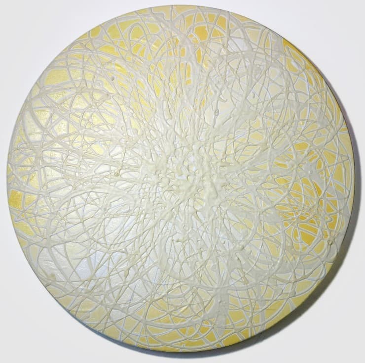 방선미, 삶이 낙서 같아서- painting, 52x52cm, 2017