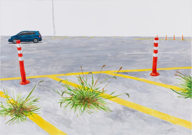 김제민, 무심한 풍경_종이에 아크릴채색_75x105.5cm_2016