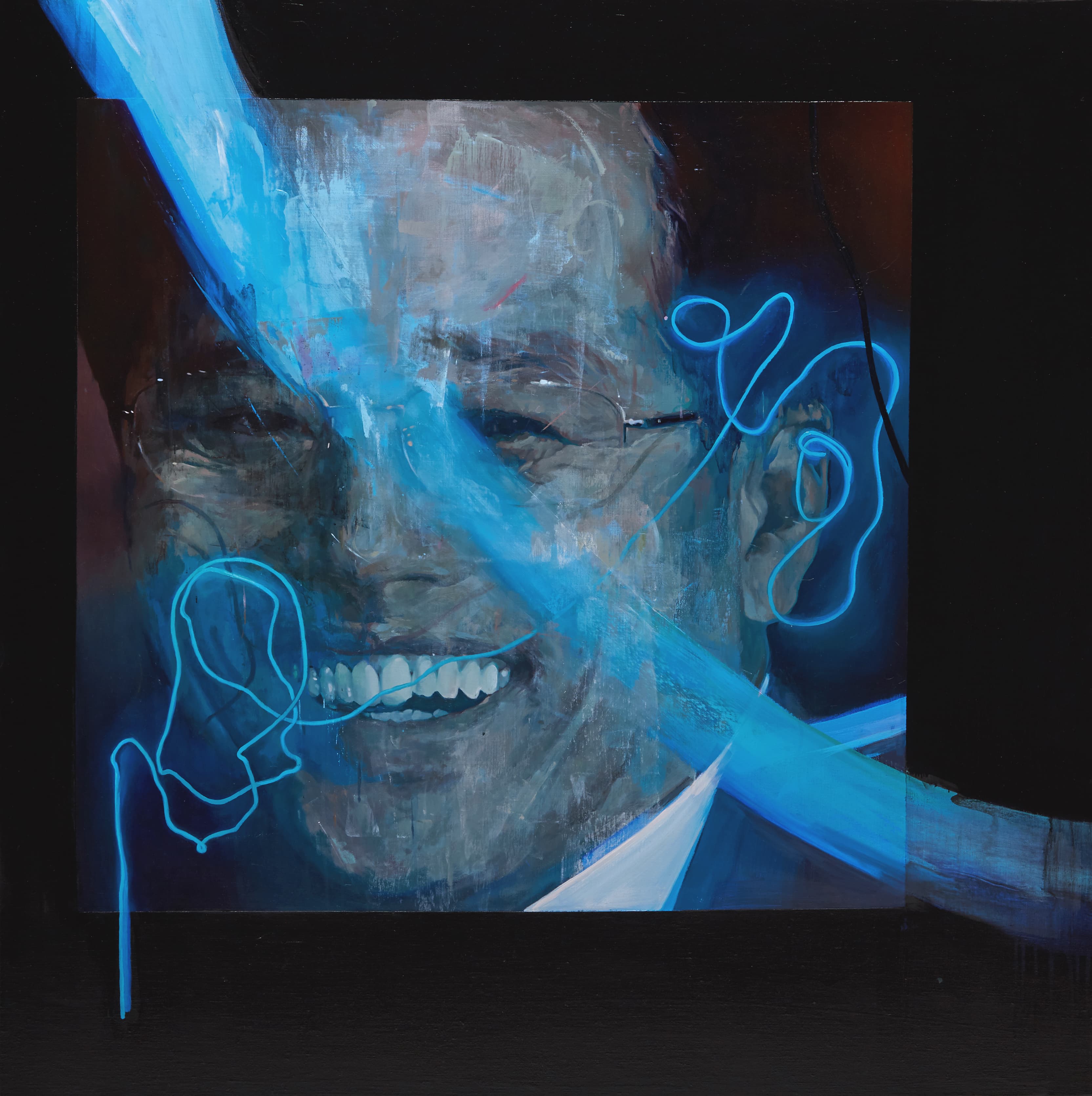 이진아(LEE, Jina) 2007년 10월호 Oil and acrylic on canvas 112.1x112.1cm 2018