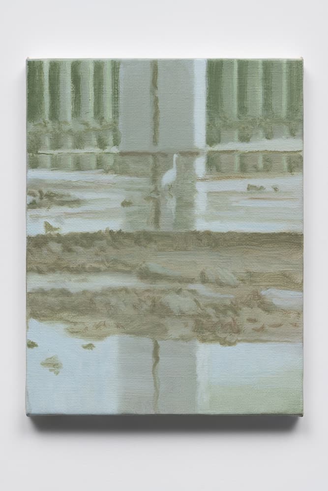 노충현 Roh Choong-Hyun, 어슬렁 Wandering, 2025, Oil on canvas, 41 x 32cm © Courtesy of the artist