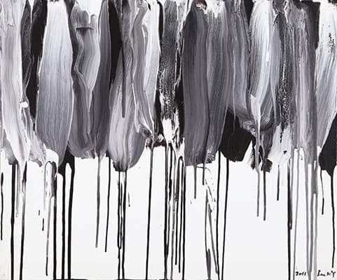LEE KUN-YONG, The method of Drawing 76-1-2011-B, 2011, Acrylic on canvas, 60 x 72 cm