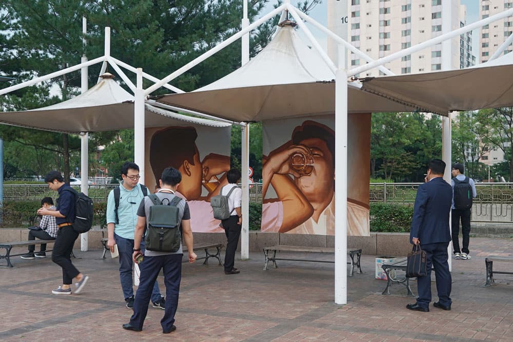 추적자; 그들은 너무도 사랑했다 참여 작가: 서평주, 이우성, 홍진훤, 신학철 아카이브
