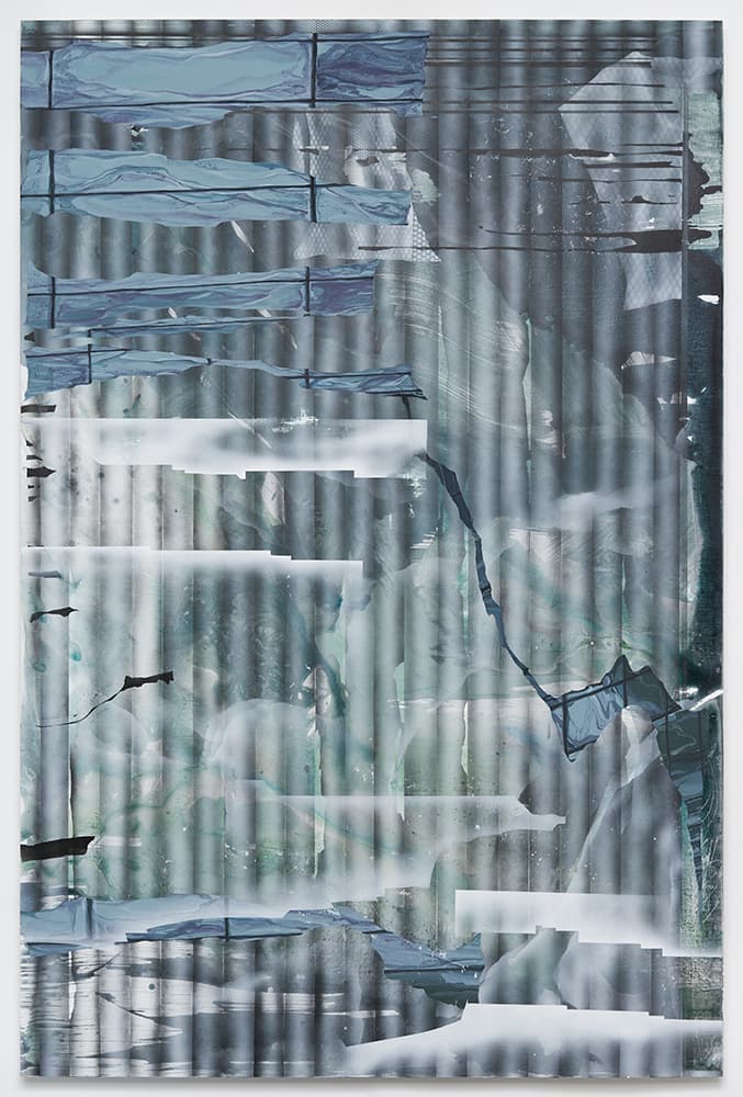 Cross Processing, acrylic on canvas, 165×110㎝, 2021