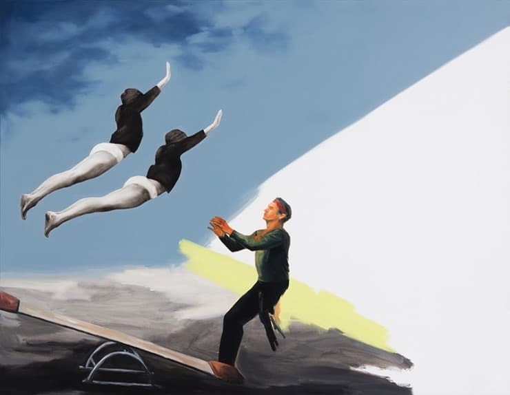 김동호, 놀이터에서의 시간 oil on canvas 91x116.8cm 2017