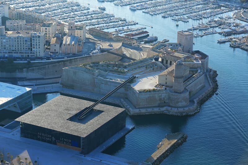 프랑스 마르세유 유럽지중해문명박물관(Mucem) 전경 © Photo Camille Moirenc / Architects of Mucem: Rudy Ricciotti and Roland Carta