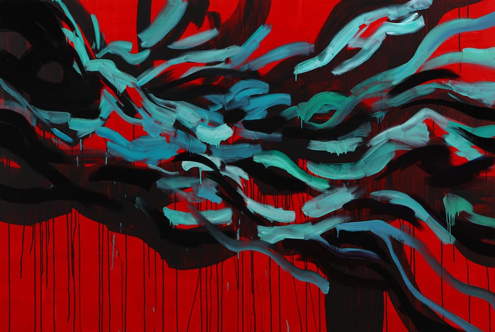 정직성_용 Dragon 202301_130.3×193.9cm_acrylic and oil on canvas_2023