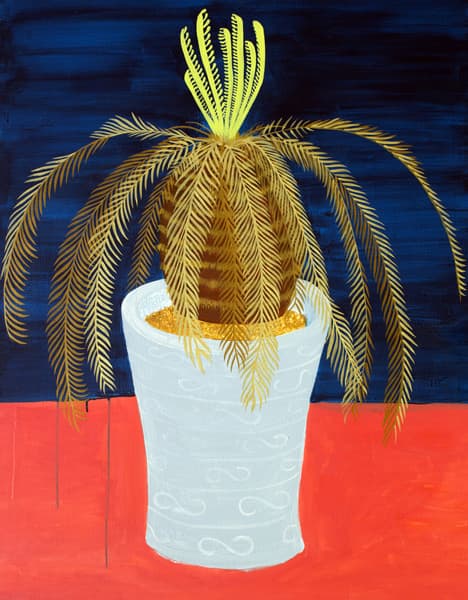 김이박_황금 치마_Acrylic on canvas_91x116.8cm_2017