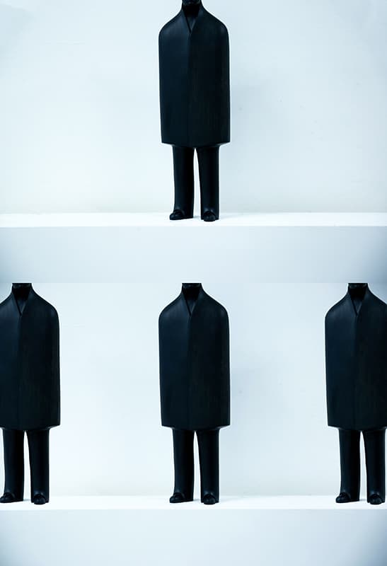 박상환, The same crowd,mix media,5m 가변설치 2018