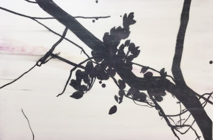 허미자, Untitled_60x91cm_mixed media_2017​