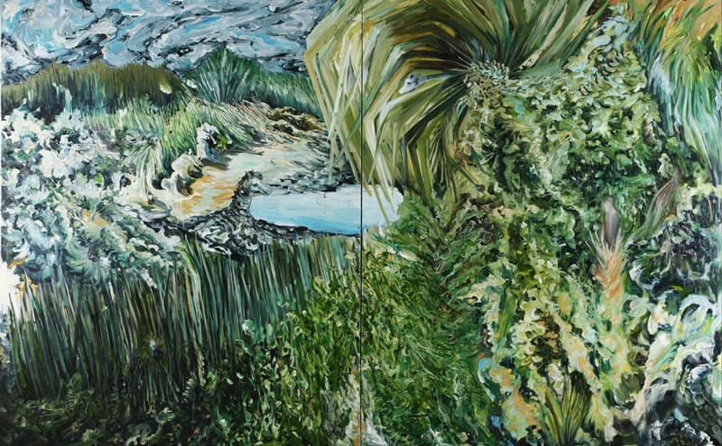 범진용_조우_oil on canvas_163x260cm_2015