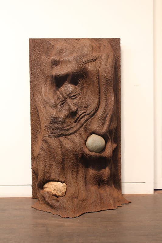 김창기_흐르는돌_혼합재료_80 x 64 x 140 cm_2012