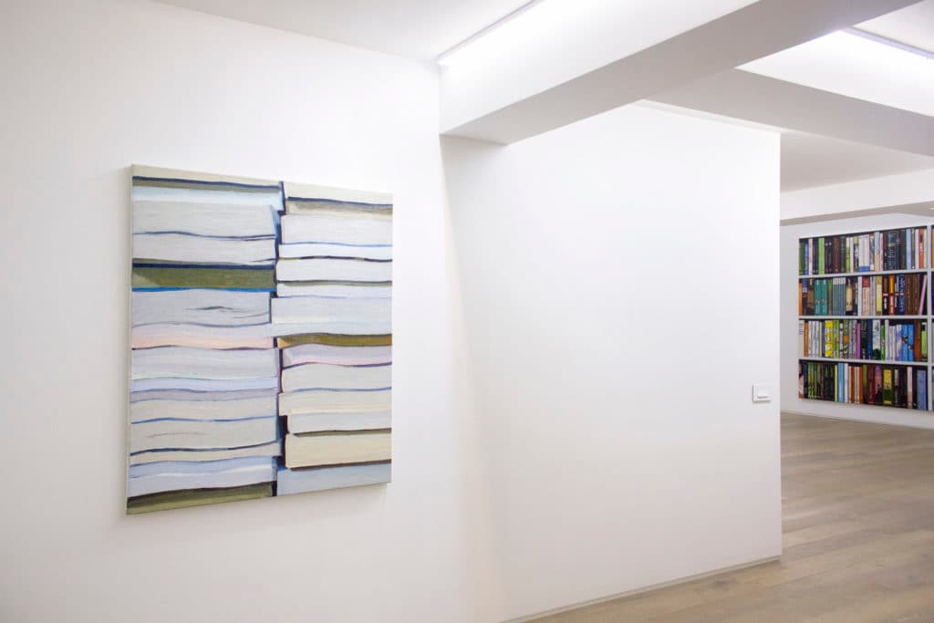 Stapel 3/V, 2010, Oil on canvas, 120 x 100 cm