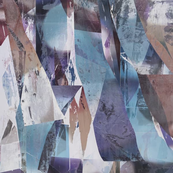 이승찬, 4C65_1600mm ×1600mmacrylic_fabric_inkjet print_paper and varnish on canvas_2018