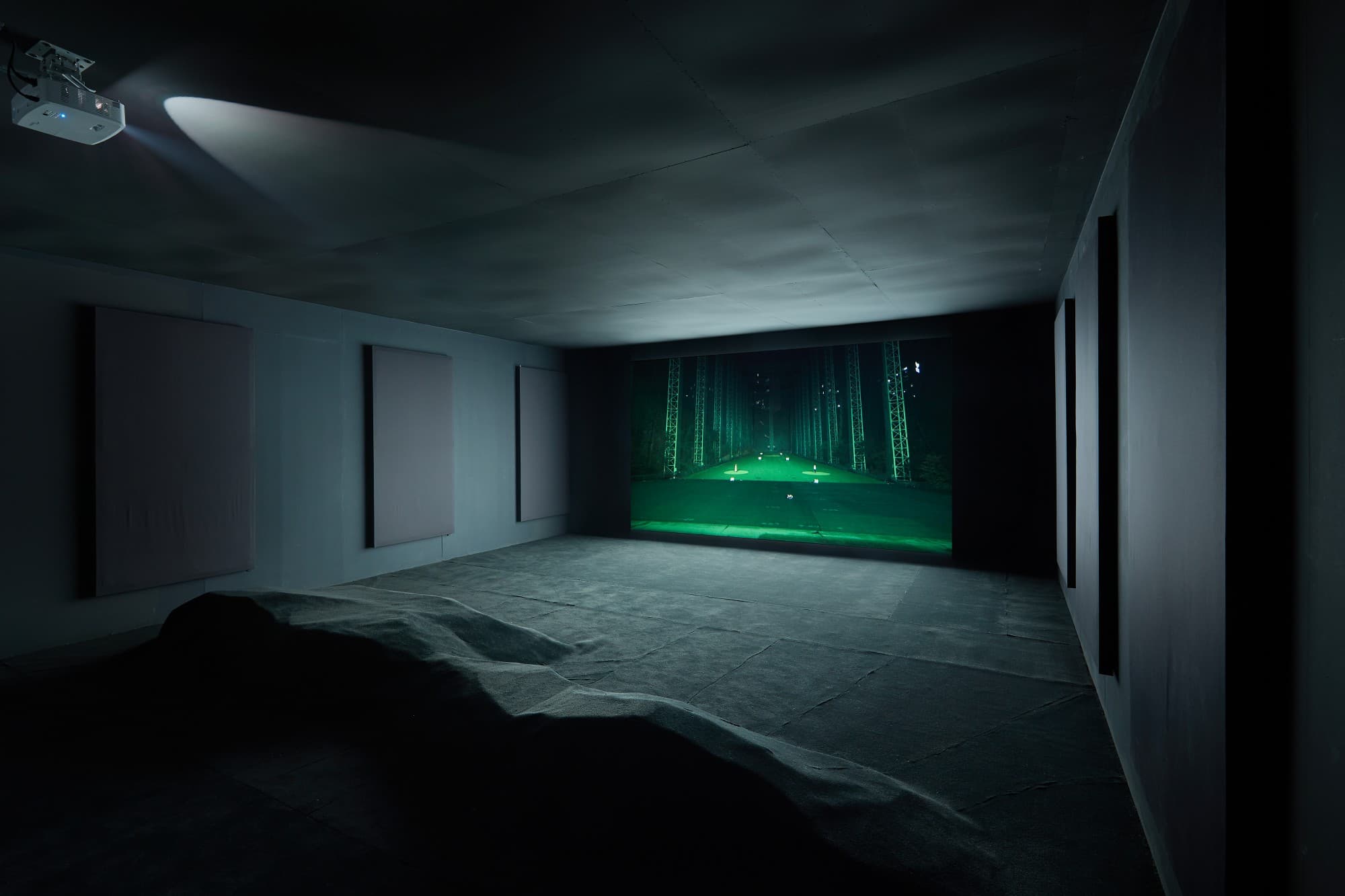 이윤이, <샤인 힐(Shine Hill)> 2018, carpet, mixed media, dimensions variable  사진: 김연제