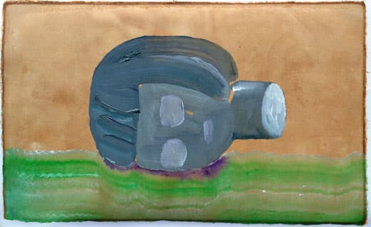 신조 SINZOW, 해체후 解体後 , acrylic on lacquer paper , 37×60cm , 201６