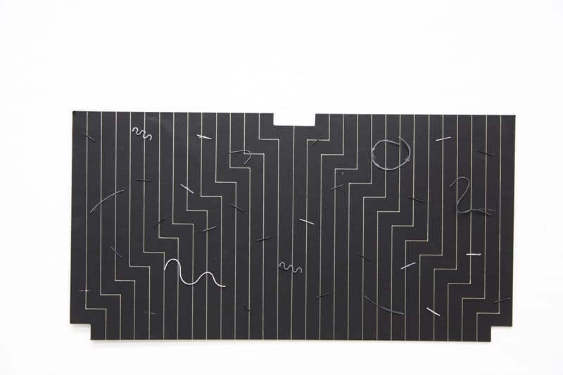 이요나, Monochrome on display를 위한 모델링 1  steel, MDF  size variable  2017