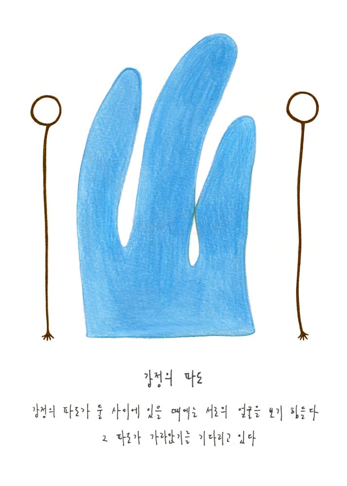 초선영 Cho, SunYoung 감정의 파도 Waves of Emotion, Pigment Print, 50 x 50 cm, 2020
