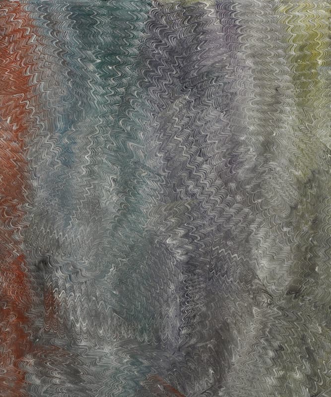 김미영, Painted Painting, 2018, oil on canvas, 130x194cm_부분