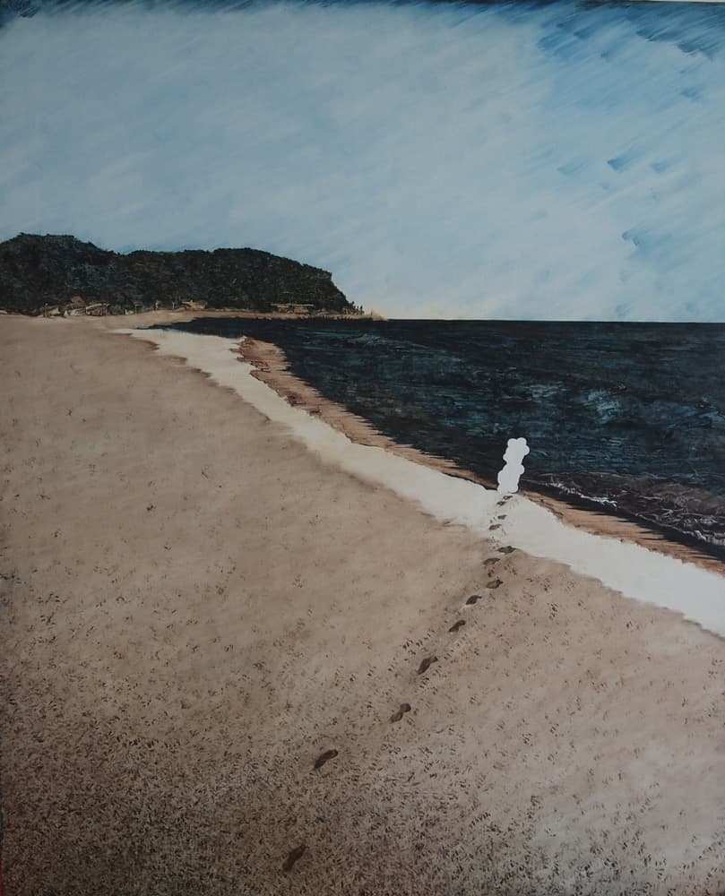 이부안_해묘(海墓)2, 캔버스에 유채, 162x130cm, 2018