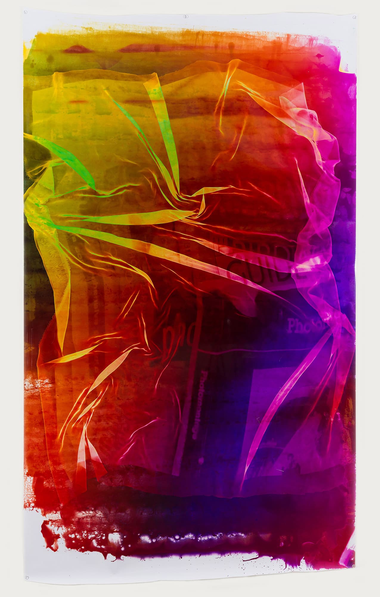 오연진, <Solar breath>, 2019, 크로모제닉 프린트, 212x127cm