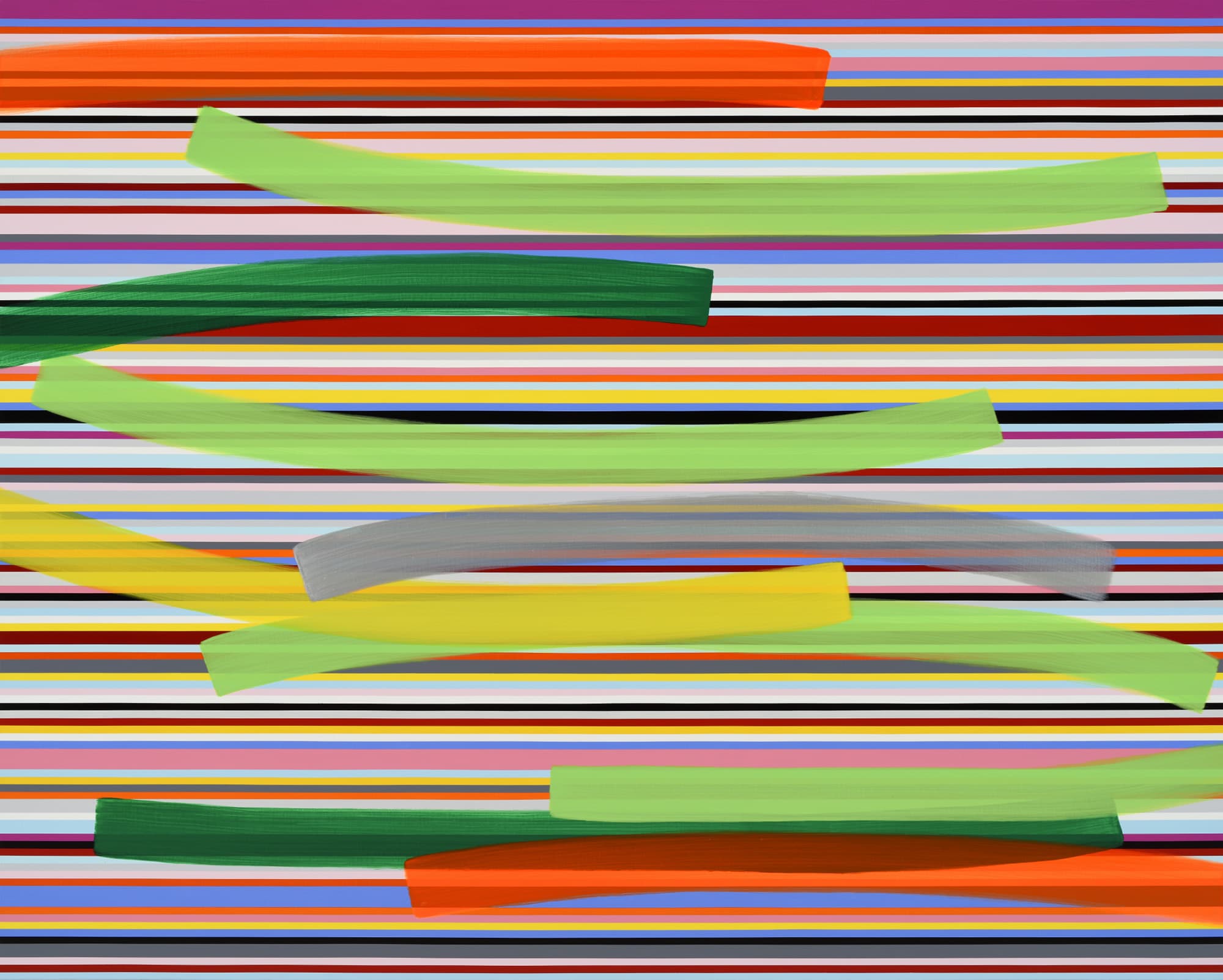 하태임, Un Passage No.172002, 2017, Acrylic on Canvas, 130x162cm