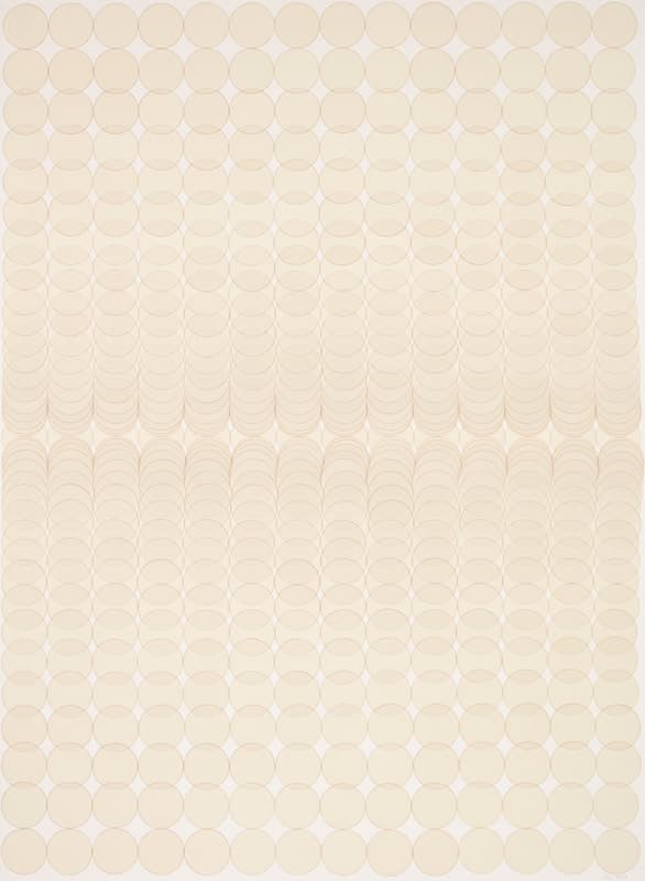 Minjung Kim, Insight, 2017, mixed media on mulberry Hanji paper, 193.5 x 142.5 cm