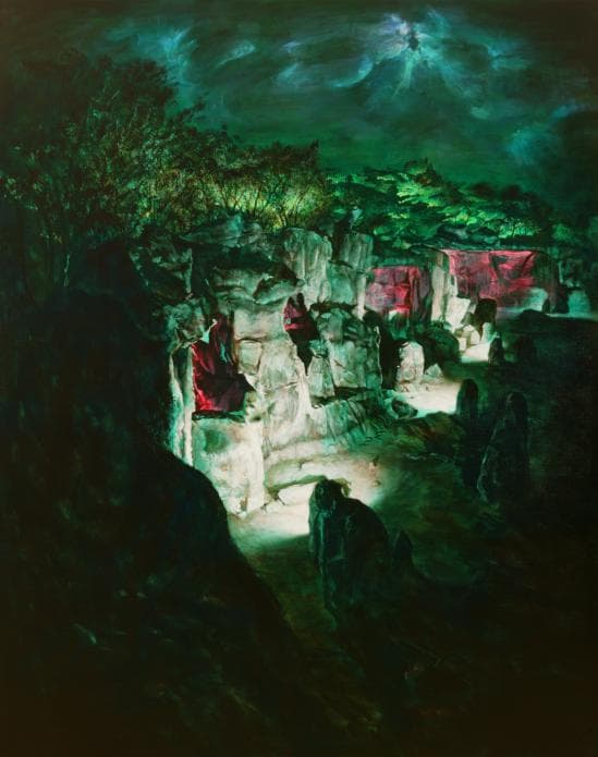 공성훈, 인공절벽, 2008, Acrylic on Canvas, 227.3x181.8cm
