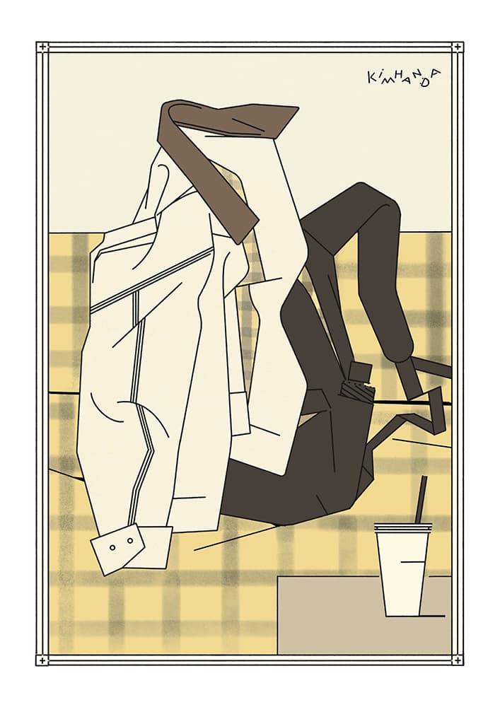 김한다, 목련빛, 디지털 프린트, 59.4×42cm, 2023