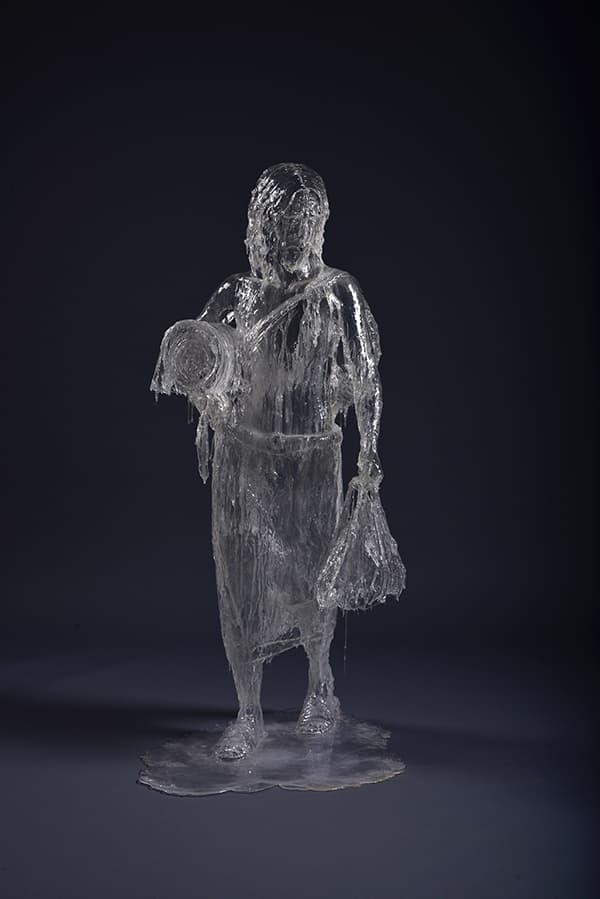 김성중, 가고 있노라_crystal clear_174×78×86cm_2016