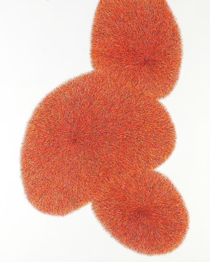 BREATH, 2018, acrylic on canvas, 162x130cm