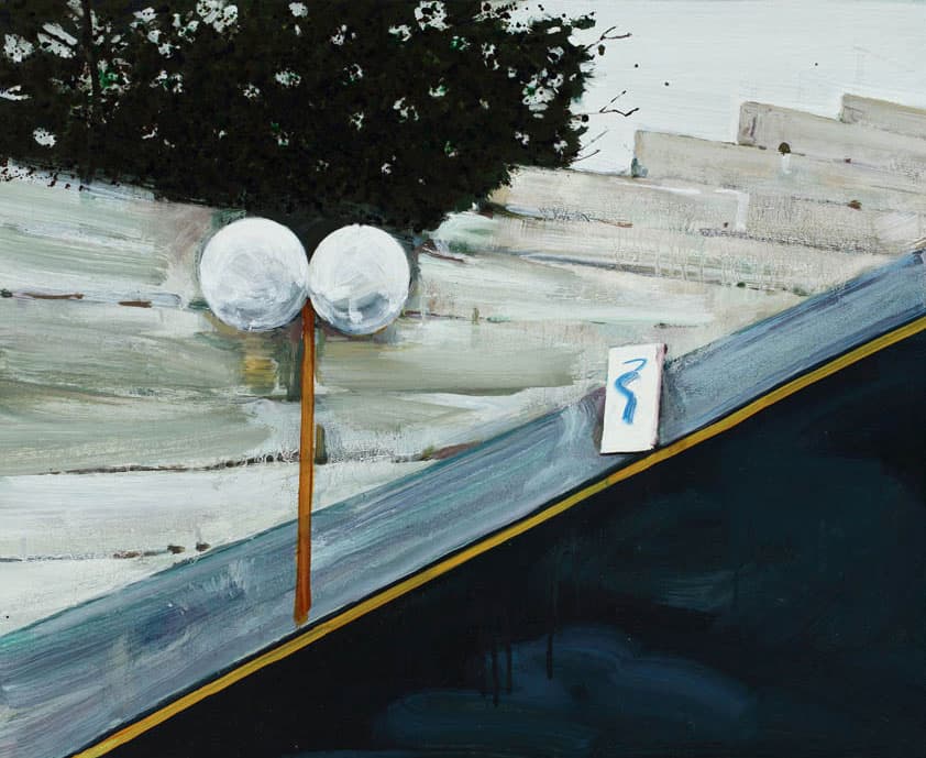 이현우, 경사 (slope), 2015, oil on canvas, 53 * 65 cm