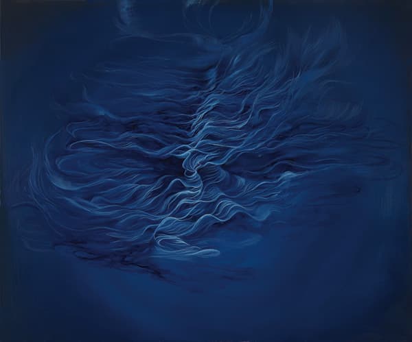 김다희, <물성의 변이 Properties Variation>, Oil on canvas, 90.9×65.1cm , 2017