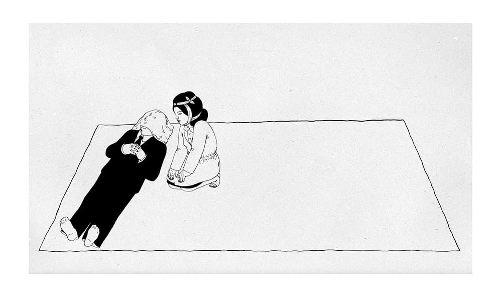 정유미_시체놀이 PLAYING DEAD 1_ Inkjet pigment print_30x42cm_2018