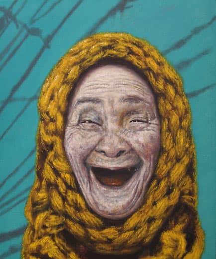 Madame5, oil on canvas, 46x55cm, 2018