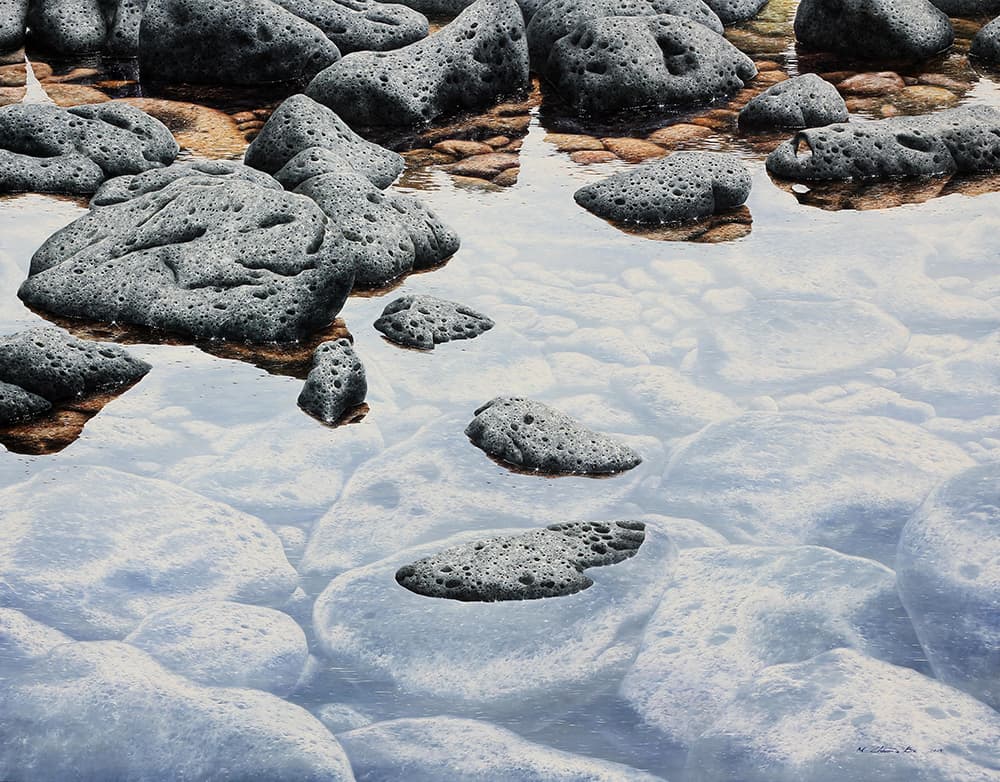 문창배, 시간-이미지, 2015, Oil on canvas, 130.2x162.2cm