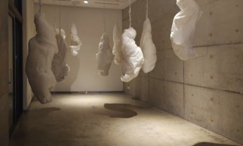 이지영 <Delusion - 망상> mixed media, 가변설치, 2016
