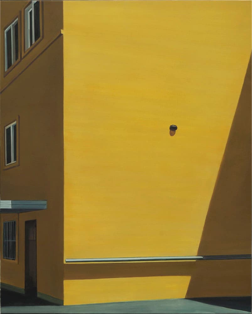 이현우, 광장동 성당(Gwangjang-dong Catholic church),162 x 130cm, oil on canvas, 2018