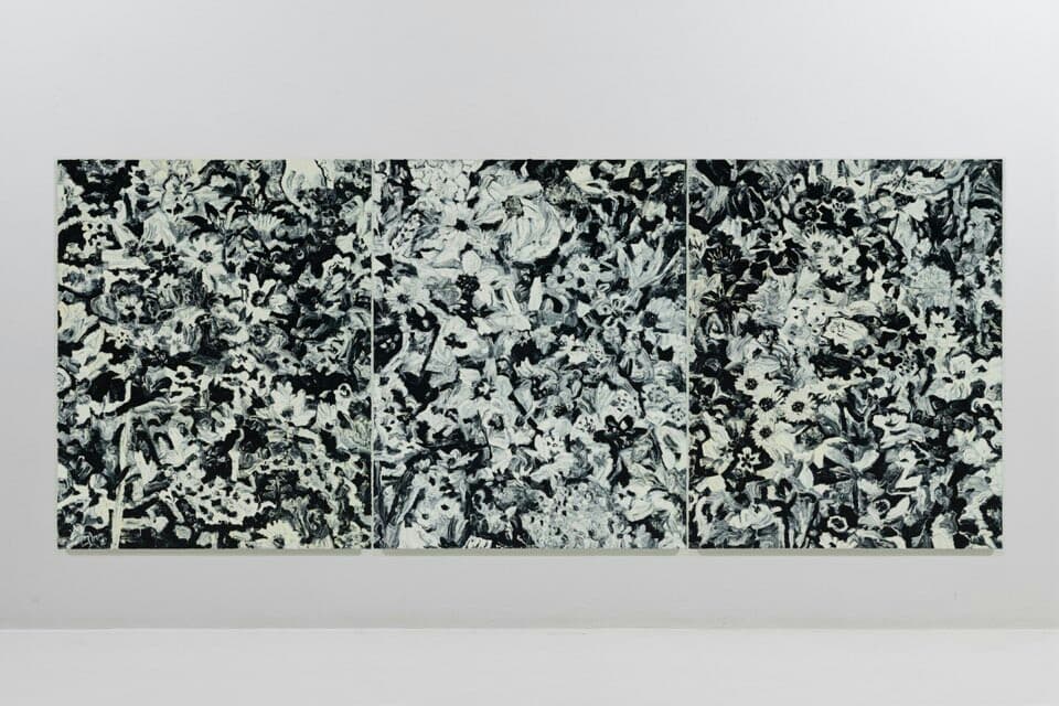 이소윤, we wont talk any more_390x162cm_oil on canvas_2016