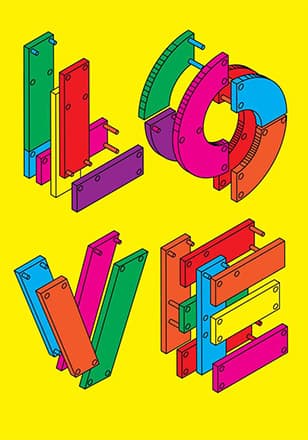 Steven Wilson, Make Love, 2018, Indigo Print ,70x50cm