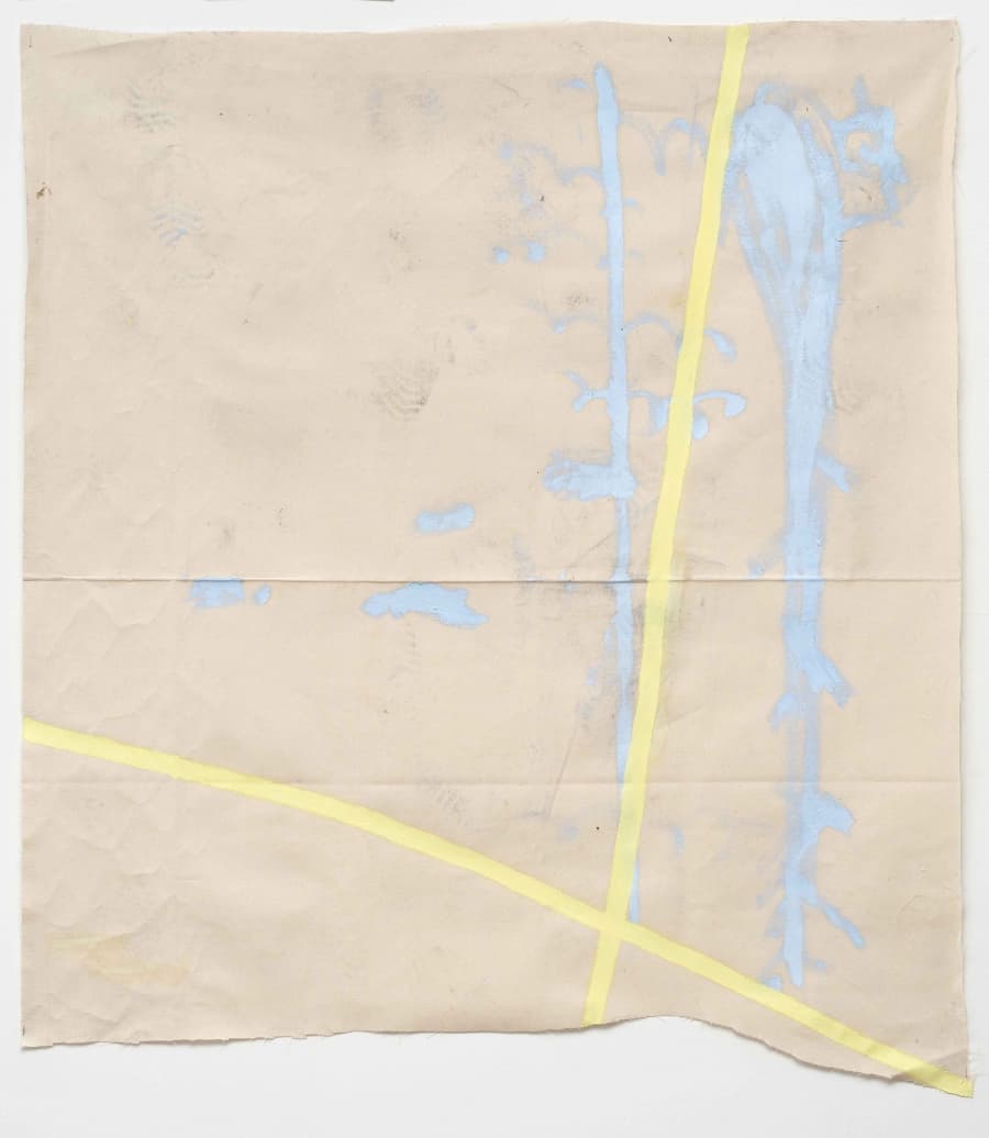 JENNY BROSINSKI, Bish, bash, bosh, 2019, 106 x 100 cm
