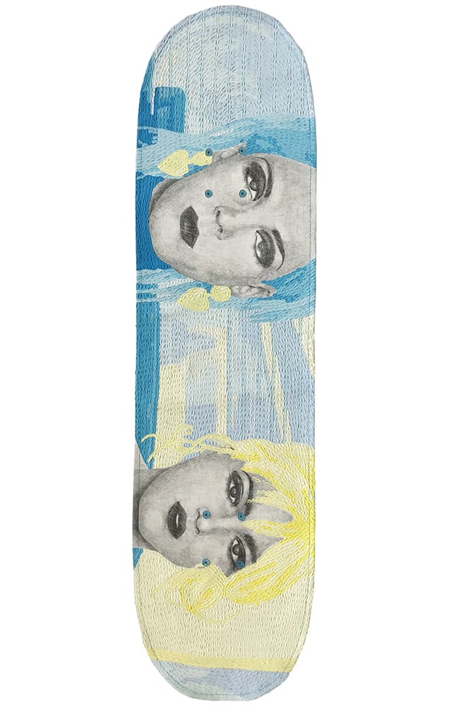 supreme nan goldin misty paulette skateboard