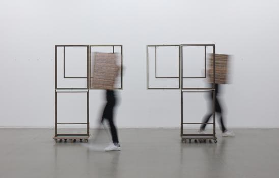 井 1/4 시리즈_2012-2015 Painting, installation, video_variable dimension, 강서경