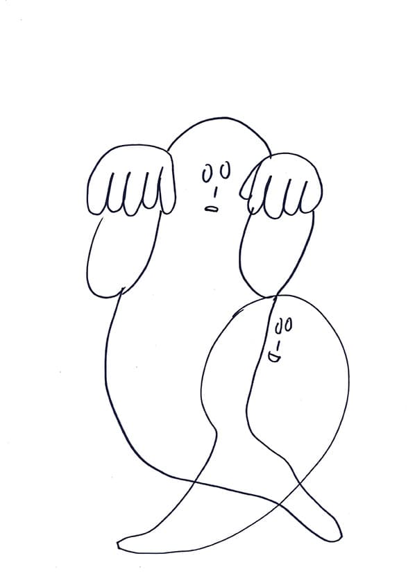 엄유정_<04 drawing> ink on paper, 29.7x21cm, 2020