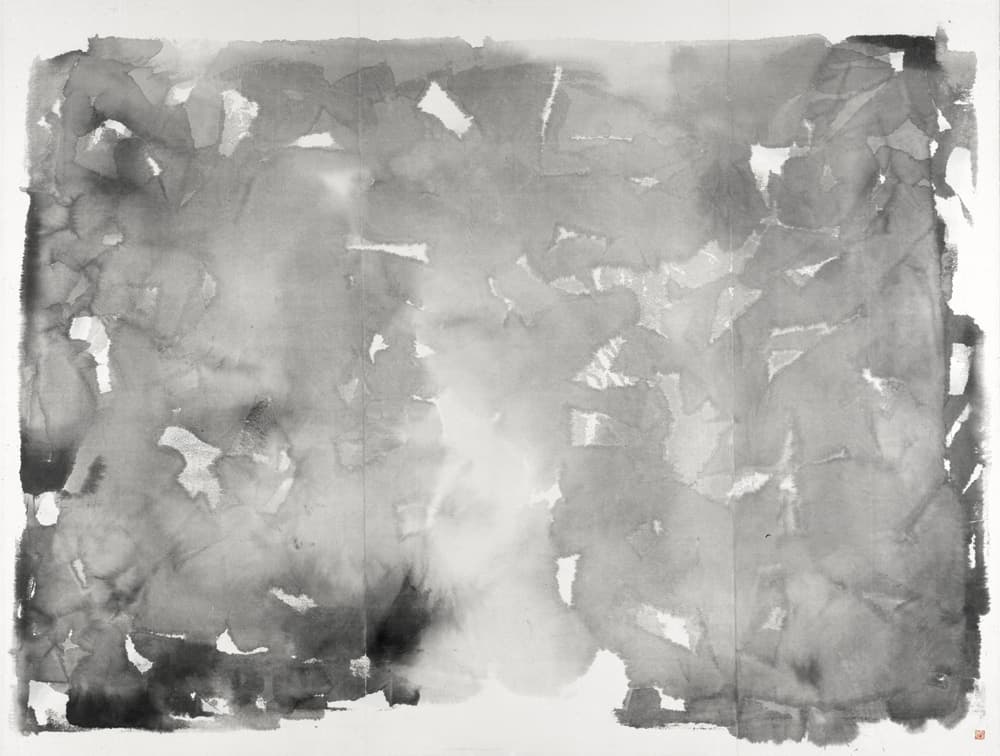 <잊혀진 것들-17>, 1988, 한지에 수묵담채, 185×240㎝, MMCA소장품