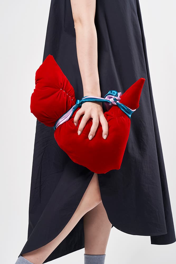 Blood, 2020 fabric, cotton 36x18x37cm