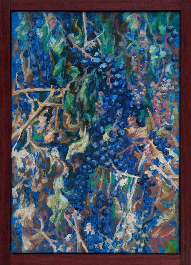 김현정, A Varigated Spot 2, 2019, Oil on Canvas, 17.8x25cm