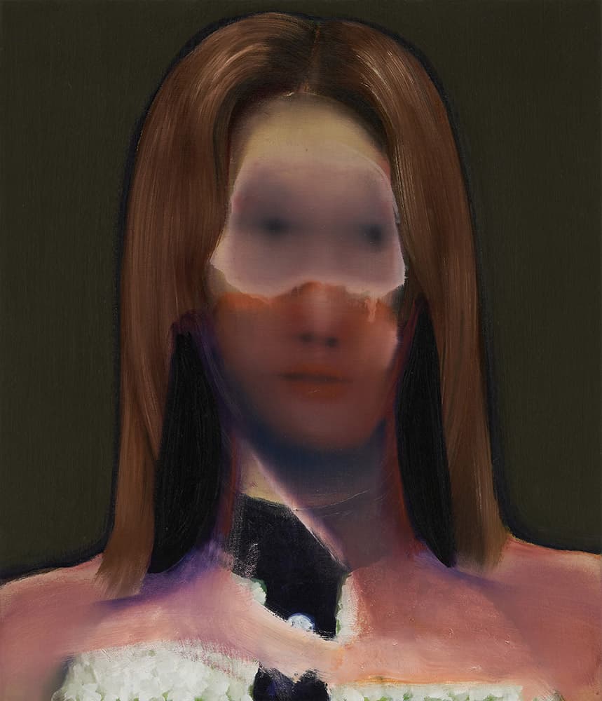 이재헌 Jaeheon Lee, 아이돌 Idol, 2022, oil on canvas, 53x45.5 cm