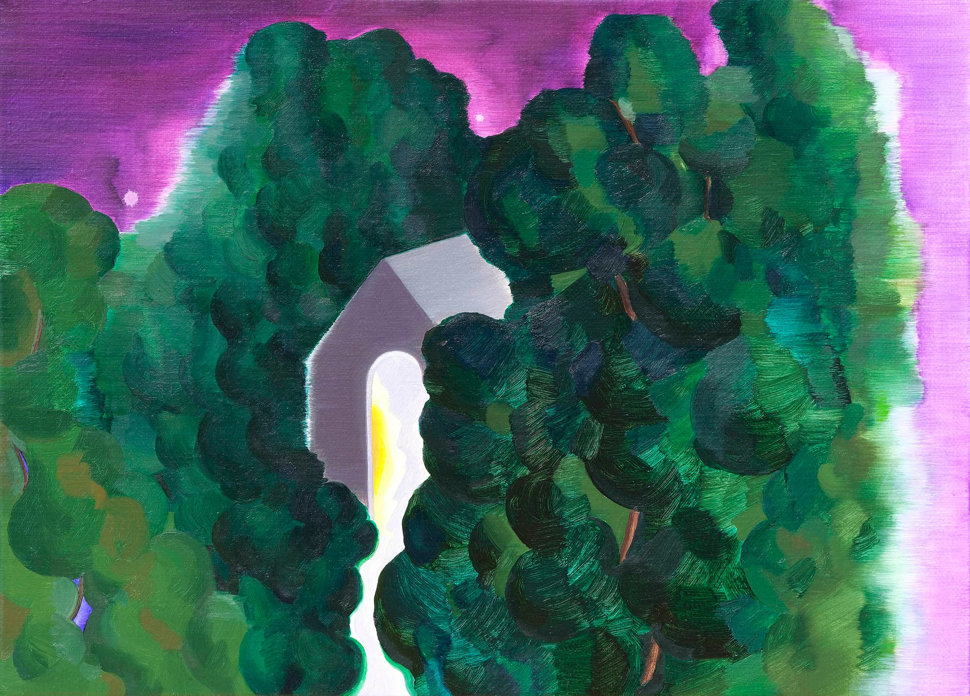 표영실 Youngsil Pyo, 고요 Stillness, 2026, Oil on canvas, 24 x 33cm
© Courtesy of the artist